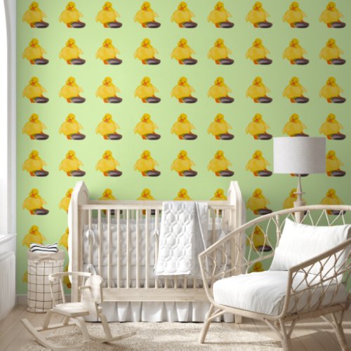 Cute Yellow Duck Wallpaper