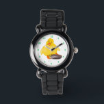 Cute Yellow Duck Watch<br><div class="desc">Cute Yellow Duck Watches for Kids ( or Choose Color and Style ) - MIGNED Painting - Customizable / Transferable</div>