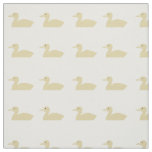 Cute Yellow Ducks Nursery Pattern Fabric