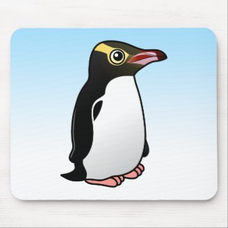 Yellow-eyed Penguin Mousepad