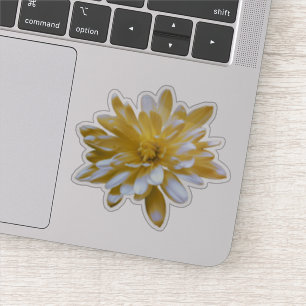 Cute yellow floral yellow Daisy Sticker