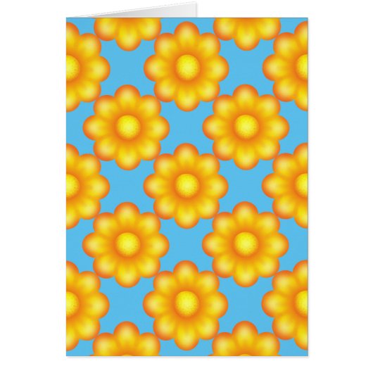 Cute Yellow Flower Cards (Front)