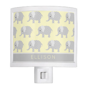safari night light nursery