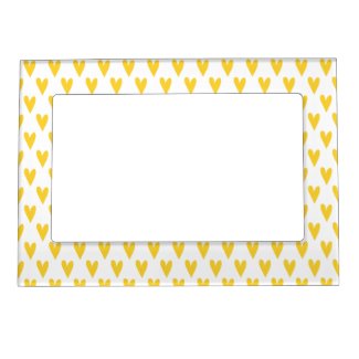 Cute Yellow Hearts Pattern - Romantic