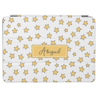 Cute Yellow Stars Pattern Kids 