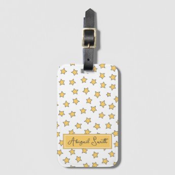 Cute Yellow Stars Pattern Kids
