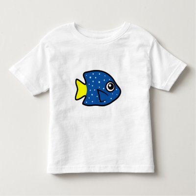 Cute Yellowtail Damselfish Toddler T-shirt