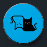 cute ying yang twin cats popsocket<br><div class="desc">a cute cat popsocket,  with ying and yang ,  grumpy  and happy twin cats.</div>