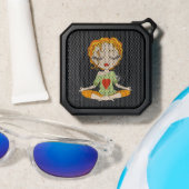 Cute Yoga Girl | Orange Hair Bluetooth Speaker (Insitu(Beach))