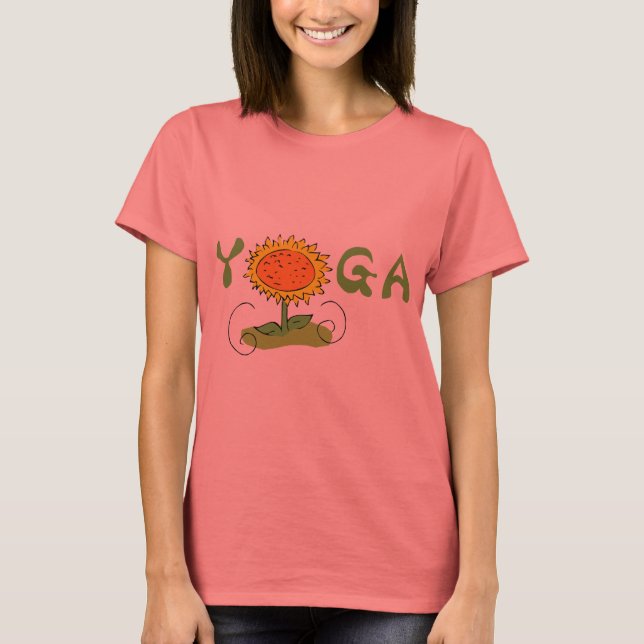 Cute Yoga T-Shirt (Front)