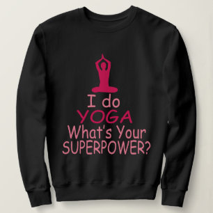 Cute Yoga Workout Meditation, Meditate, Namaste Sweatshirt