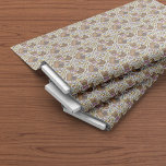 Cute Yorkie Dog Cartoon Seamless Pattern Fabric