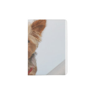 Cute Yorkie Passport Holder