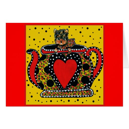 Cute Yorkie Poo (Front Horizontal)