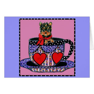 Cute Yorkie Poo Cards
