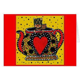 Cute Yorkie Poo Cards