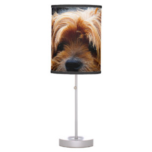 Cute Yorkshire Terrier Dog Table Lamp