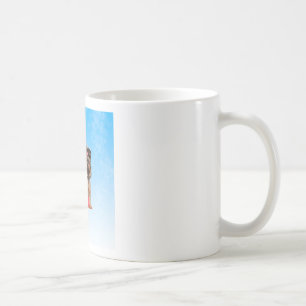 Cute Yorkshire Terrier Merry Christmas Coffee Mug