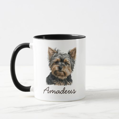 Cute Yorkshire Terrier Yorkie Gift Dog lover Mug