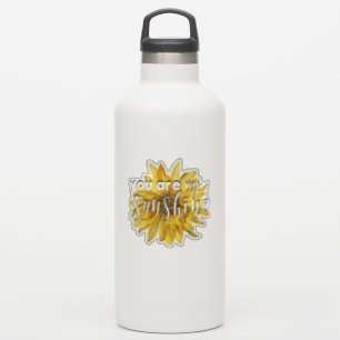 Cute You Are My Sunshine Yellow Sunflower Sticker