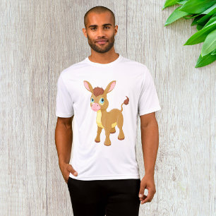 Cute Young Donkey with Big Blue Eyes T-Shirt