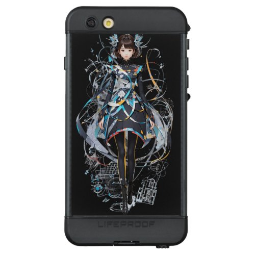 cute young girl _ anime theme LifeProof ND iPhone 6s plus case