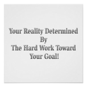 Cute Your Reality Design Meant For You! Mug Canva Poster