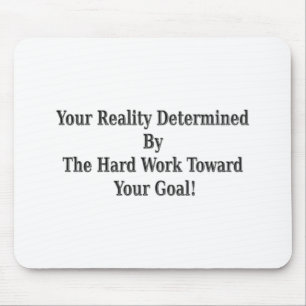 Cute Your Reality Design Meant For You! Wood Wall Mouse Pad