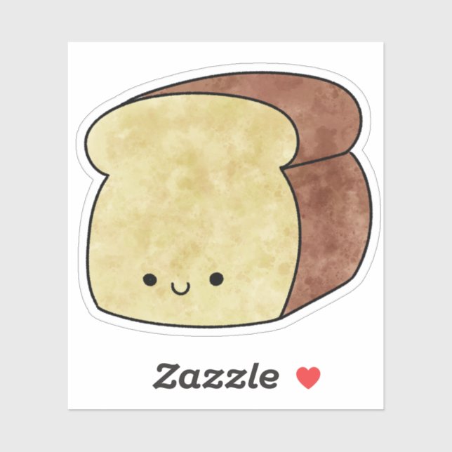 Cute yummy bread sticker (Sheet)