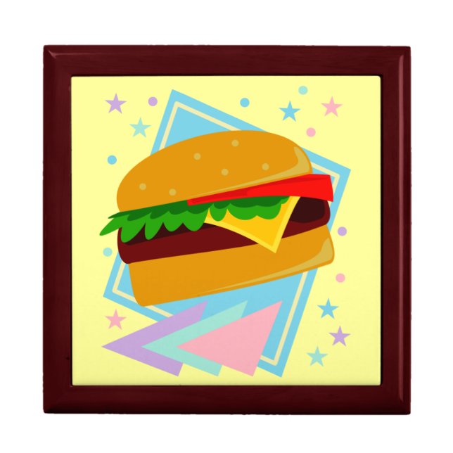 Cute Yummy Burger Gift Box (Front)