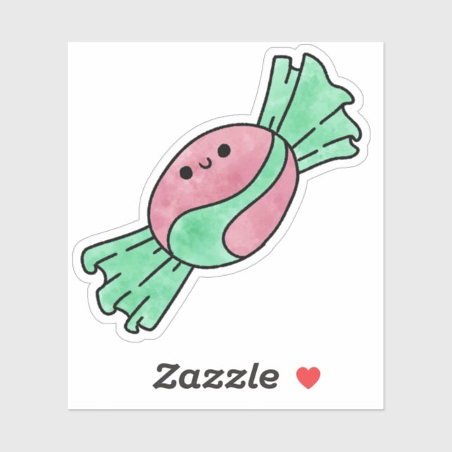 Cute yummy candy sticker (Sheet)