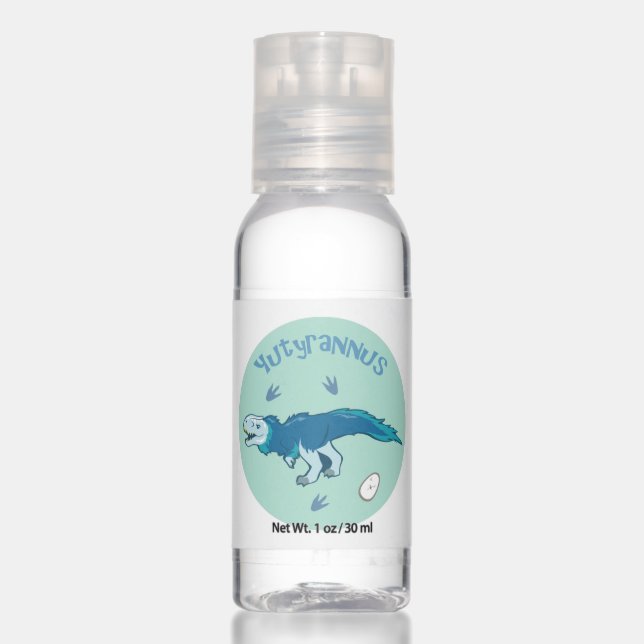 Cute Yutyrannus Hand Sanitizer (Front)