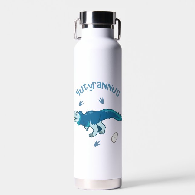 Cute Yutyrannus Water Bottle (Front)