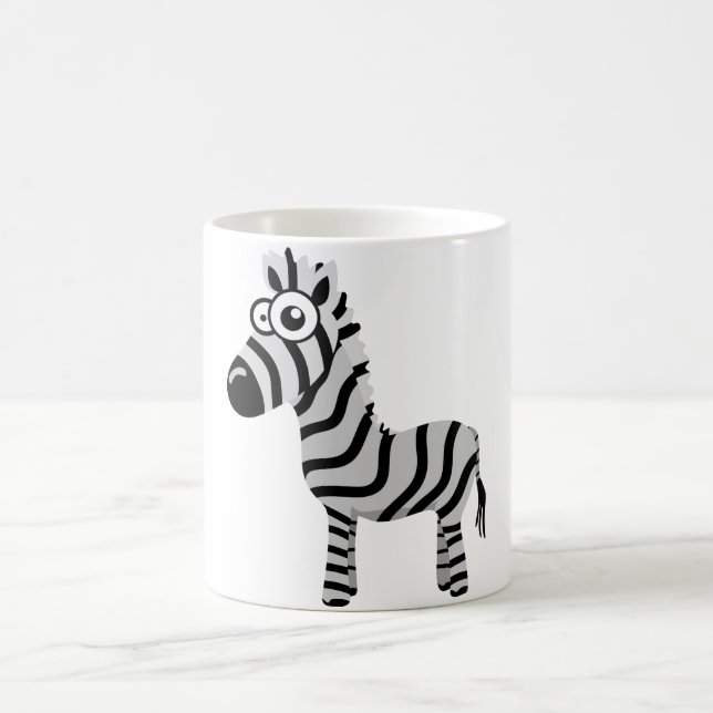 Cute zebra coffee mug (Center)