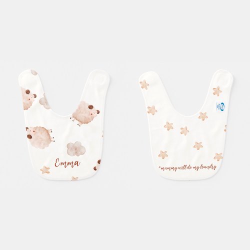 Cute Zodiac Aries Bib With Funny Slogan 