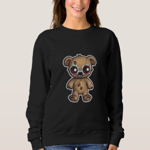Cute Zombie Teddy Bear Sweatshirt
