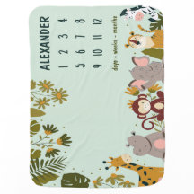 Cute Zoo Baby Milestones