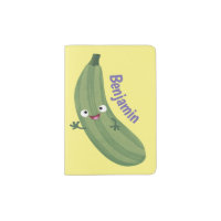 Cute zucchini happy cartoon illustration