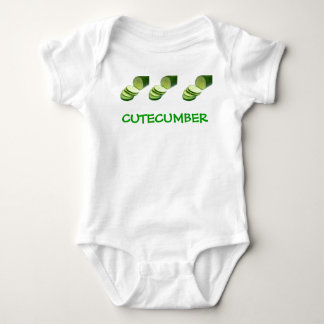 CUTECUMBER CUCUMBER BABY BODYSUIT
