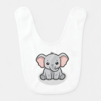 CuteElephant Baby Bibs