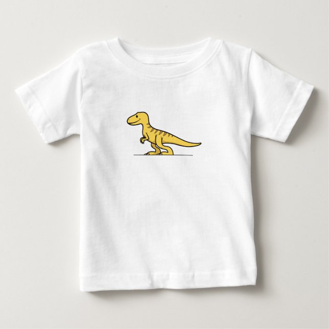 CuteForKids - Tyrannosaurus Rex Baby T-Shirt (Front)