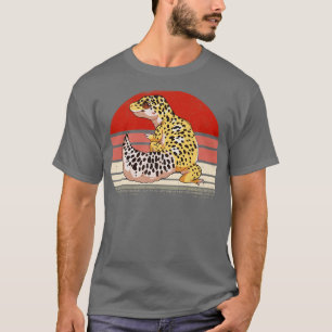 CuteLeopard Gecko Retro Lizard Vintage T-Shirt
