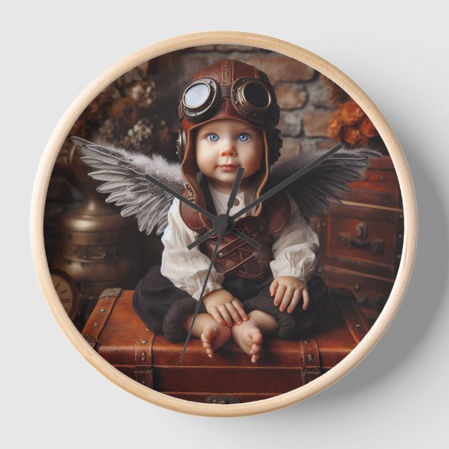 Cuteling Airwings Clock (Front)