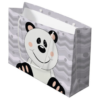 Cutelyn Panda Bear Large Gift Bag