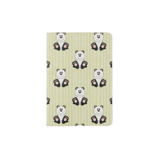 Cutelyn Panda Bear Passport Holder