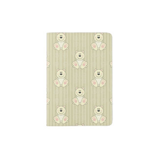 Cutelyn Polar Bear Passport Holder