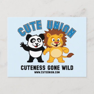 Cuteness Gone Wild Postcard