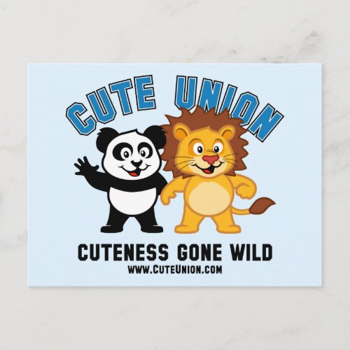 Cuteness Gone Wild Postcard