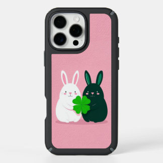 Cuteness Meets Good Fortune ,Bunny Love Phone case