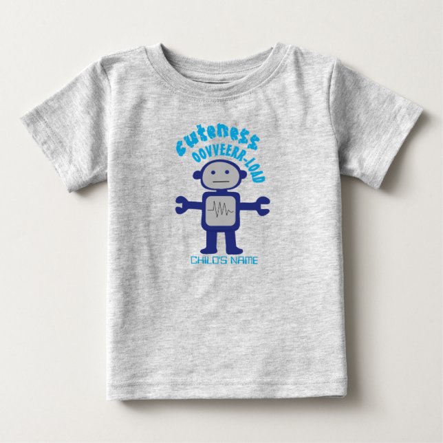 Cuteness Overload Baby T-Shirt (Front)